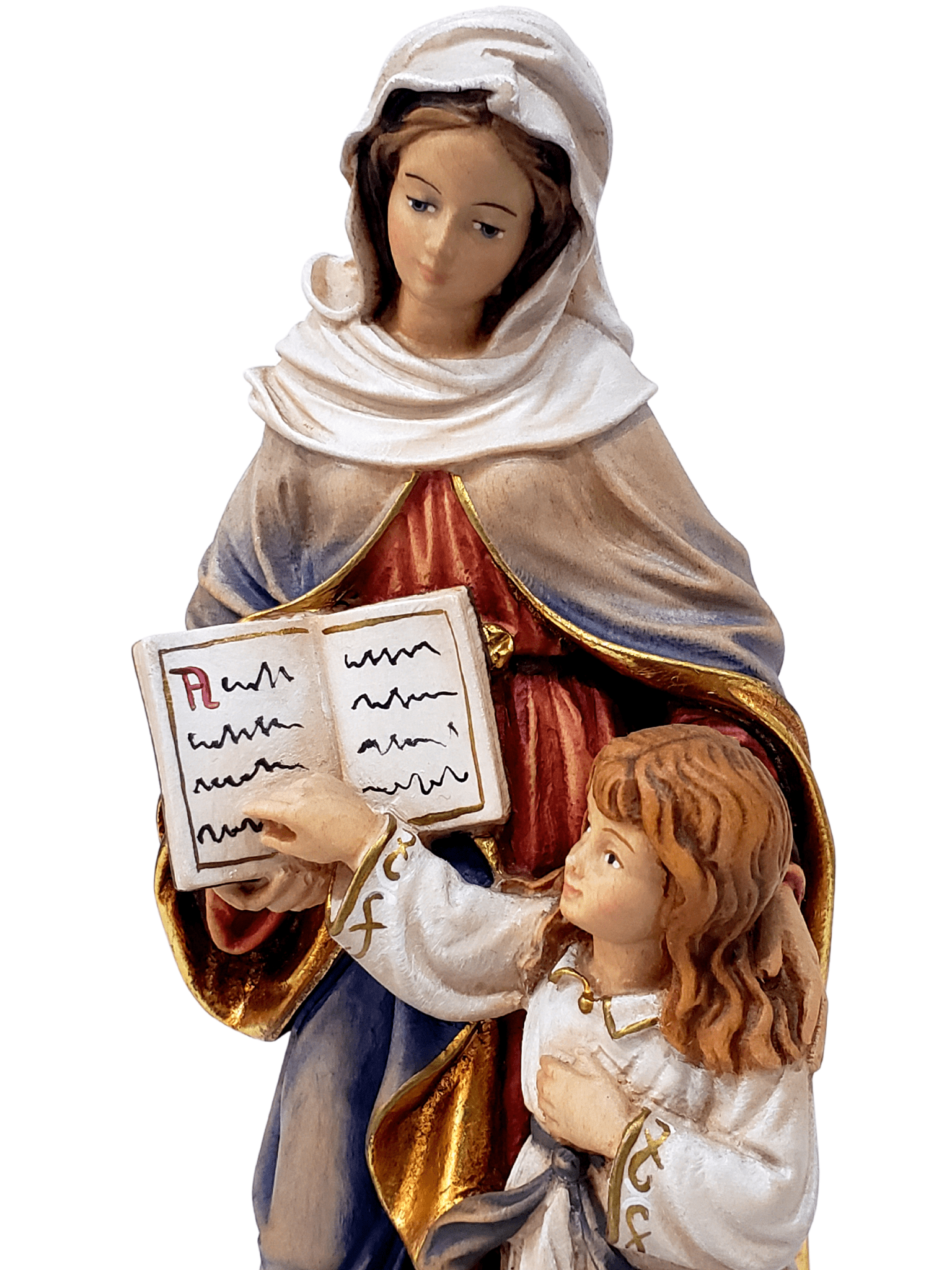 Imagem de Madeira Italiana Santa Ana 20 cm-TerraCotta Arte Sacra