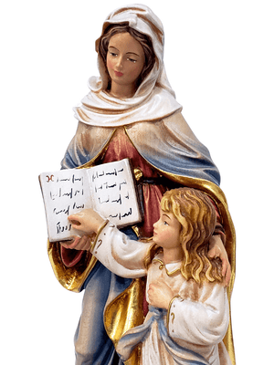 Imagem de Madeira Italiana Santa Ana 30 cm-TerraCotta Arte Sacra