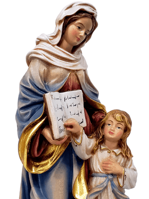Imagem de Madeira Italiana Santa Ana 30 cm-TerraCotta Arte Sacra