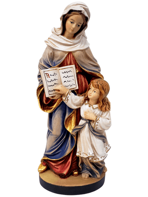 Imagem de Madeira Italiana Santa Ana 30 cm-TerraCotta Arte Sacra