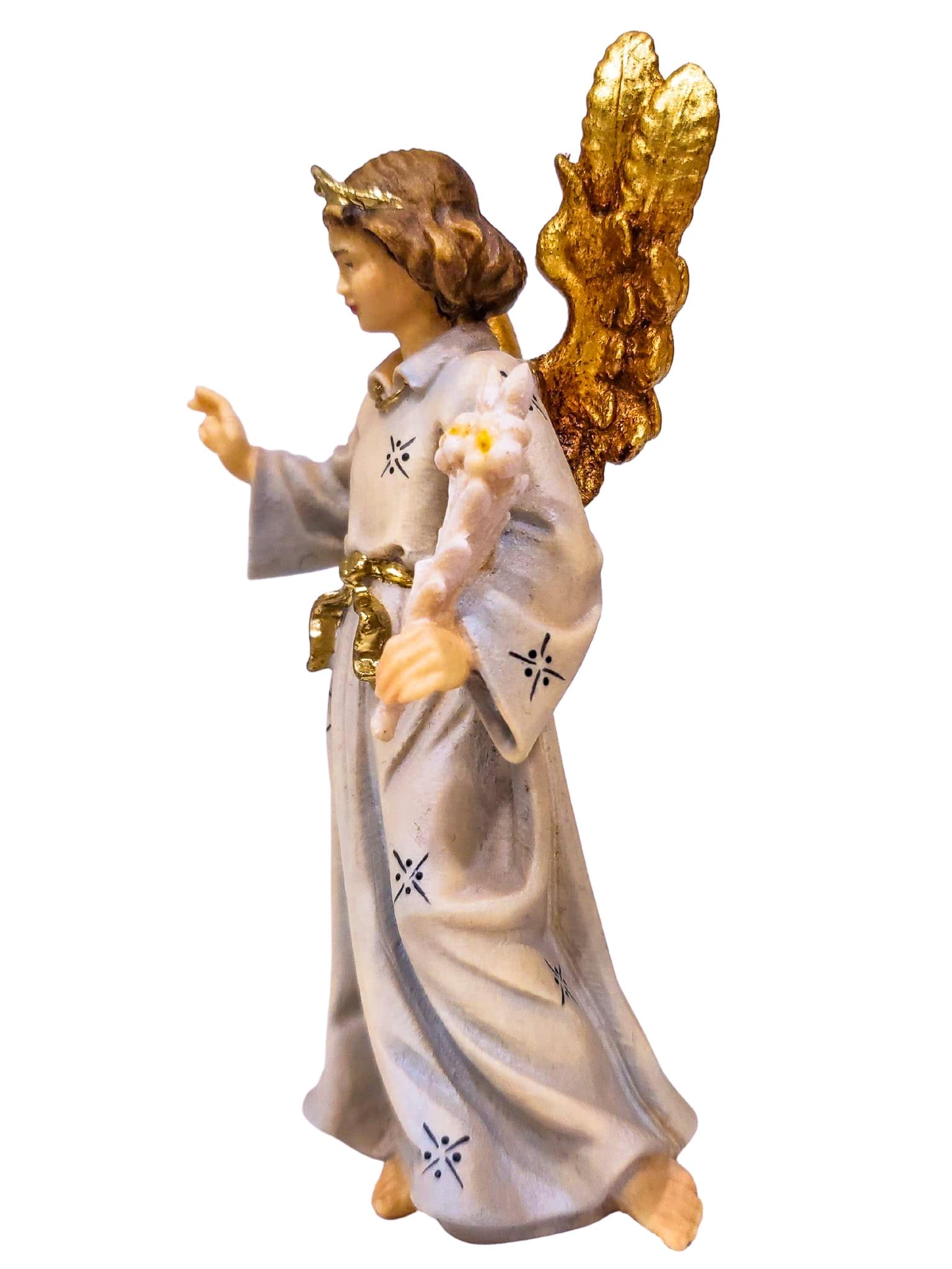 Imagem de Madeira Italiana São Gabriel 12 cm-TerraCotta Arte Sacra