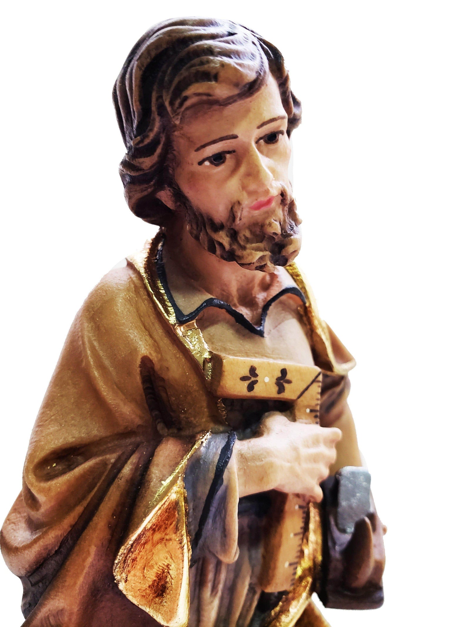Imagem de Madeira Italiana São José Operário 20 cm-TerraCotta Arte Sacra