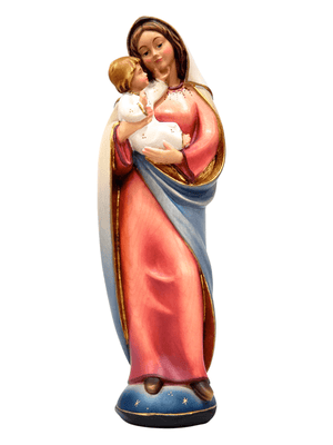 Imagem de Madeira Madona Italiana 31 cm-TerraCotta Arte Sacra