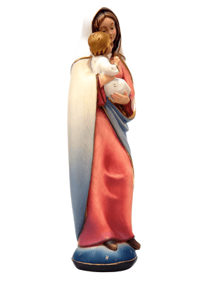 Imagem de Madeira Madona Italiana 31 cm-TerraCotta Arte Sacra