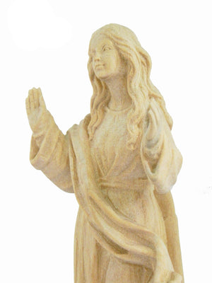 Imagem de Nossa Senhora da Assunção em Madeira 15 cm-TerraCotta Arte Sacra
