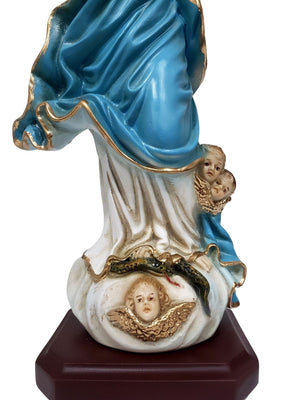 Imagem de Nossa Senhora da Conceição Barroca de Portugal 32 cm-TerraCotta Arte Sacra