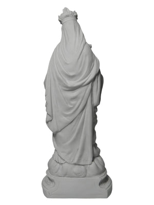 Imagem de Nossa Senhora das Vitórias Pó de Mármore 31 cm-TerraCotta Arte Sacra