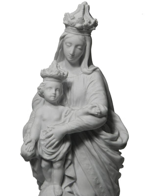 Imagem de Nossa Senhora das Vitórias Pó de Mármore 31 cm-TerraCotta Arte Sacra