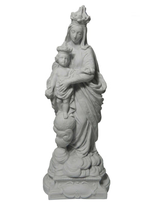 Imagem de Nossa Senhora das Vitórias Pó de Mármore 31 cm-TerraCotta Arte Sacra