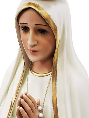 Imagem de Nossa Senhora de Fátima 1,20 m-TerraCotta Arte Sacra