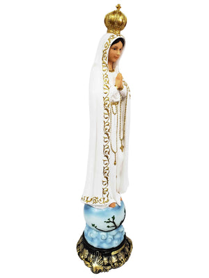 Imagem de Nossa Senhora de Fátima Resina 65 cm-TerraCotta Arte Sacra