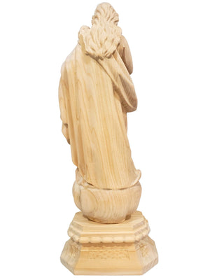 Imagem de Nossa Senhora de Nazaré de Madeira 40 cm-TerraCotta Arte Sacra
