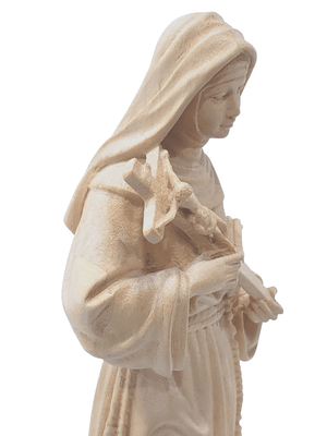 Imagem de Santa Rita de Madeira-TerraCotta Arte Sacra