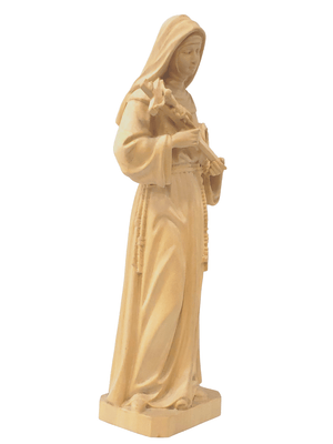 Imagem de Santa Rita de Madeira-TerraCotta Arte Sacra