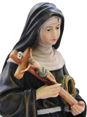 Imagem de Santa Rita de Madeira Italiana 21 cm-TerraCotta Arte Sacra