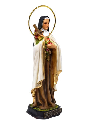 Imagem de Santa Terezinha em Resina de 20 cm-TerraCotta Arte Sacra