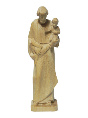 Imagem de São José de Madeira 15 cm-TerraCotta Arte Sacra
