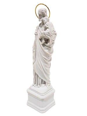 Imagem de São José em Pó de Mármore 18 cm-TerraCotta Arte Sacra