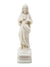 Imagem do Sagrado Coração de Jesus Branca em Pó de Mármore 18 cm-TerraCotta Arte Sacra