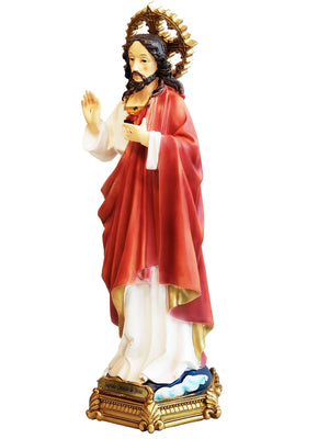 Imagem do Sagrado Coração de Jesus de Resina de 40 cm-TerraCotta Arte Sacra