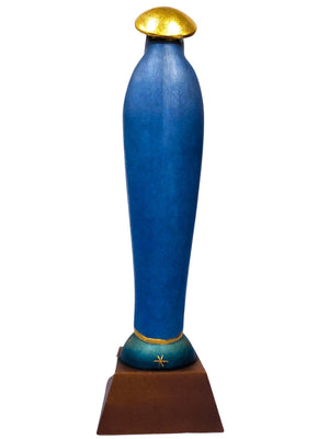Imagem em Madeira Italiana Nossa Senhora do Silêncio 20 cm-TerraCotta Arte Sacra