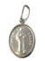 Medalha de Santo Amaro 0.6 Prata de Lei 925-TerraCotta Arte Sacra