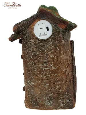 Sagrada Família de Resina com Luz 20 cm-TerraCotta Arte Sacra