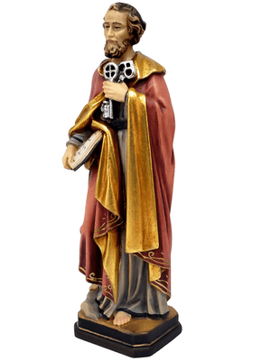 São Pedro de Madeira Italiano-TerraCotta Arte Sacra