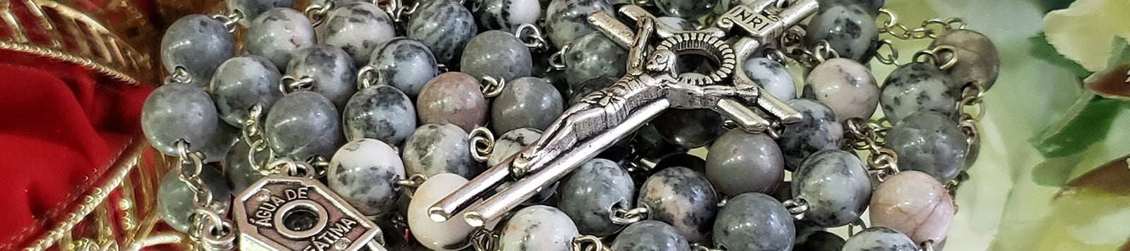 Terços de Pedra Natural