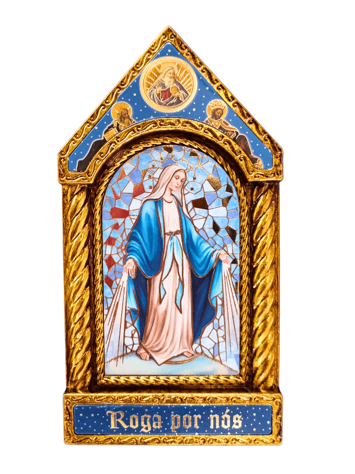 Adorno Italiano Clássico Nossa Senhora Das Graças 15 cm x 7,5 cm