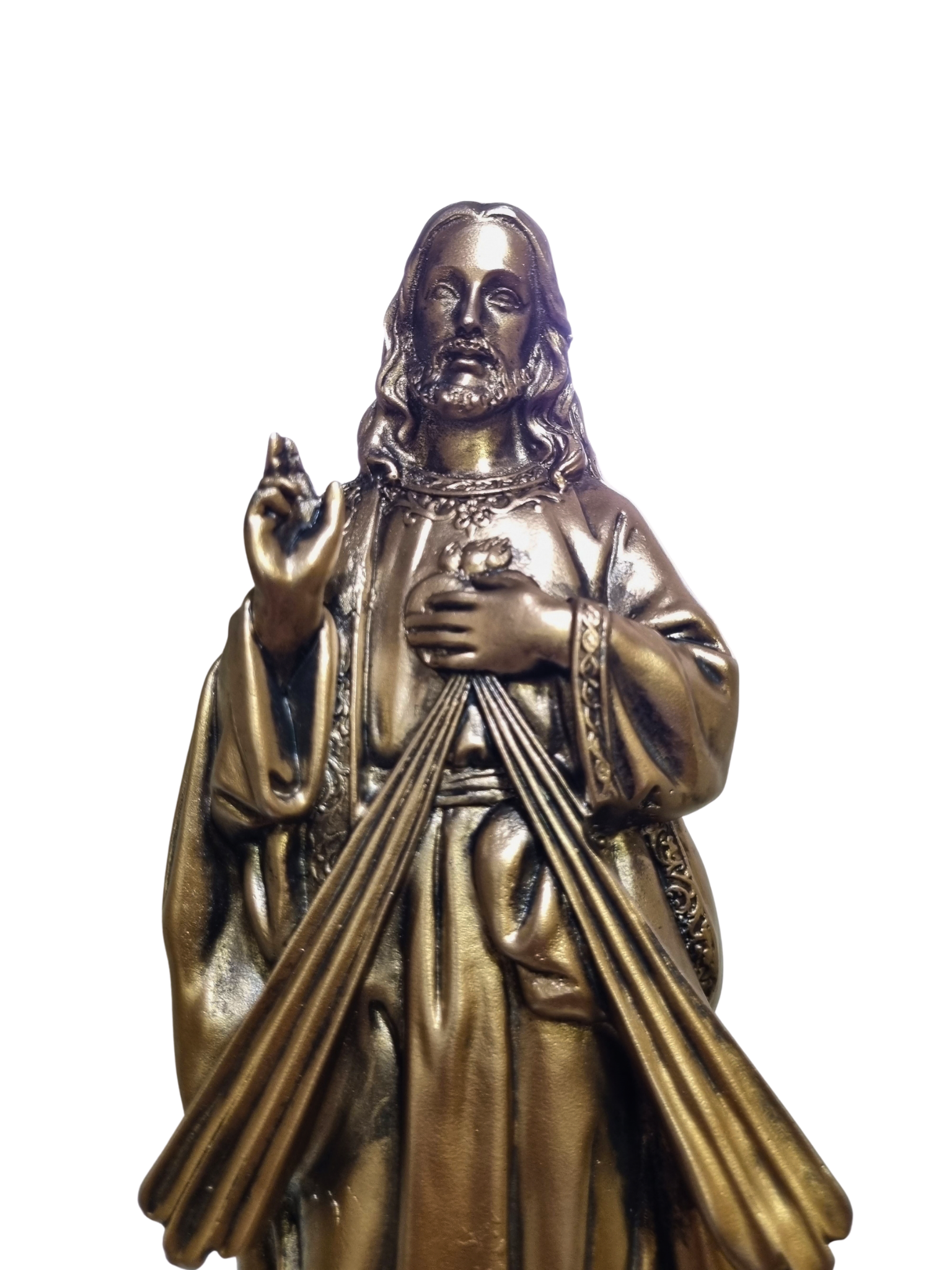 Imagem do Jesus Misericordioso em Resina 30 cm