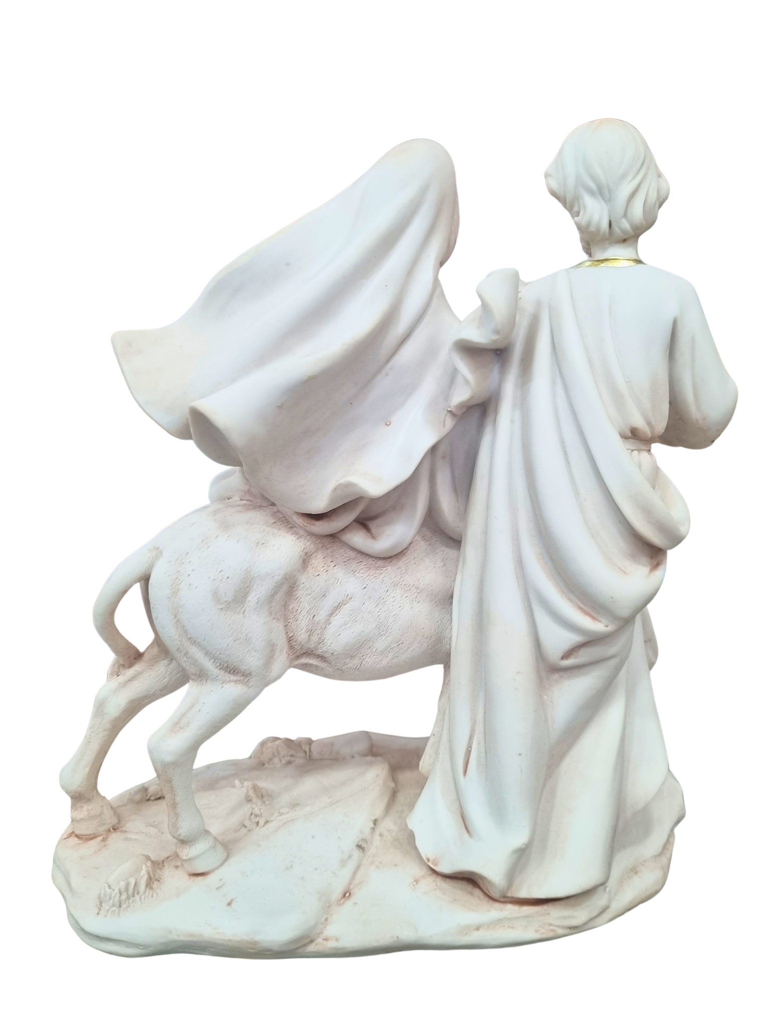 Imagem de Nossa Senhora do Desterro em Resina Branca 18,5 cm