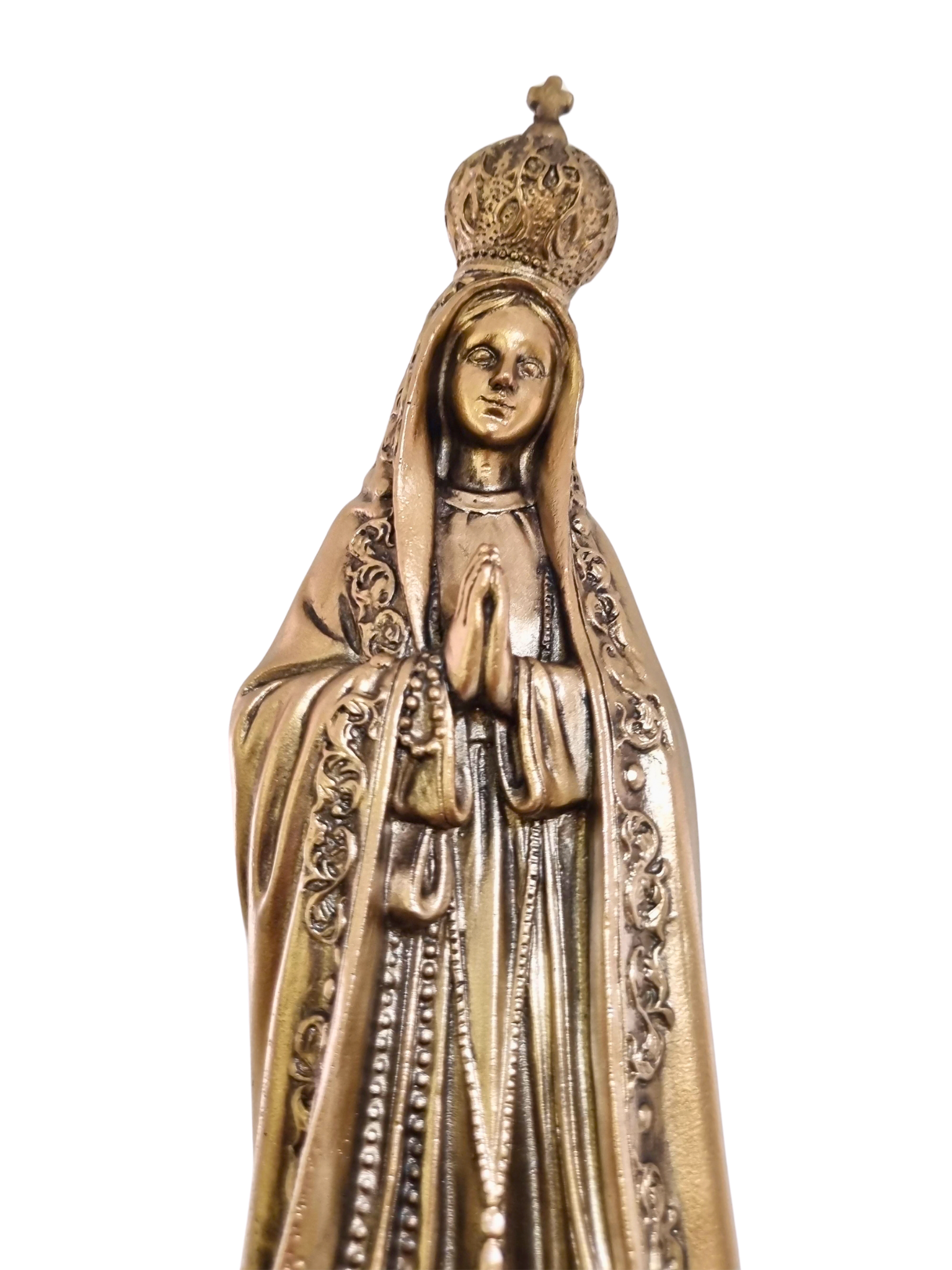 Imagem de Nossa Senhora de Fátima em Resina 30 cm
