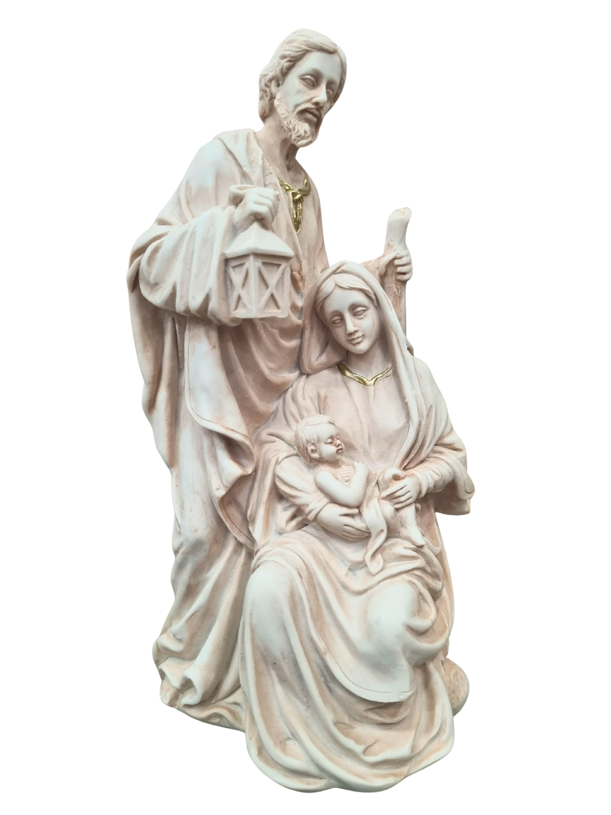 Imagem da Sagrada Família Presépio em Resina 17 cm