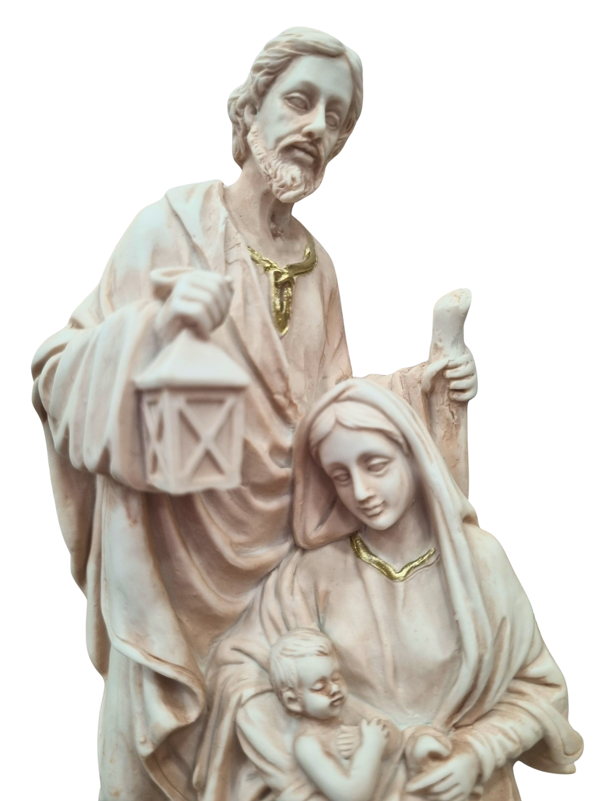 Imagem da Sagrada Família Presépio em Resina 17 cm