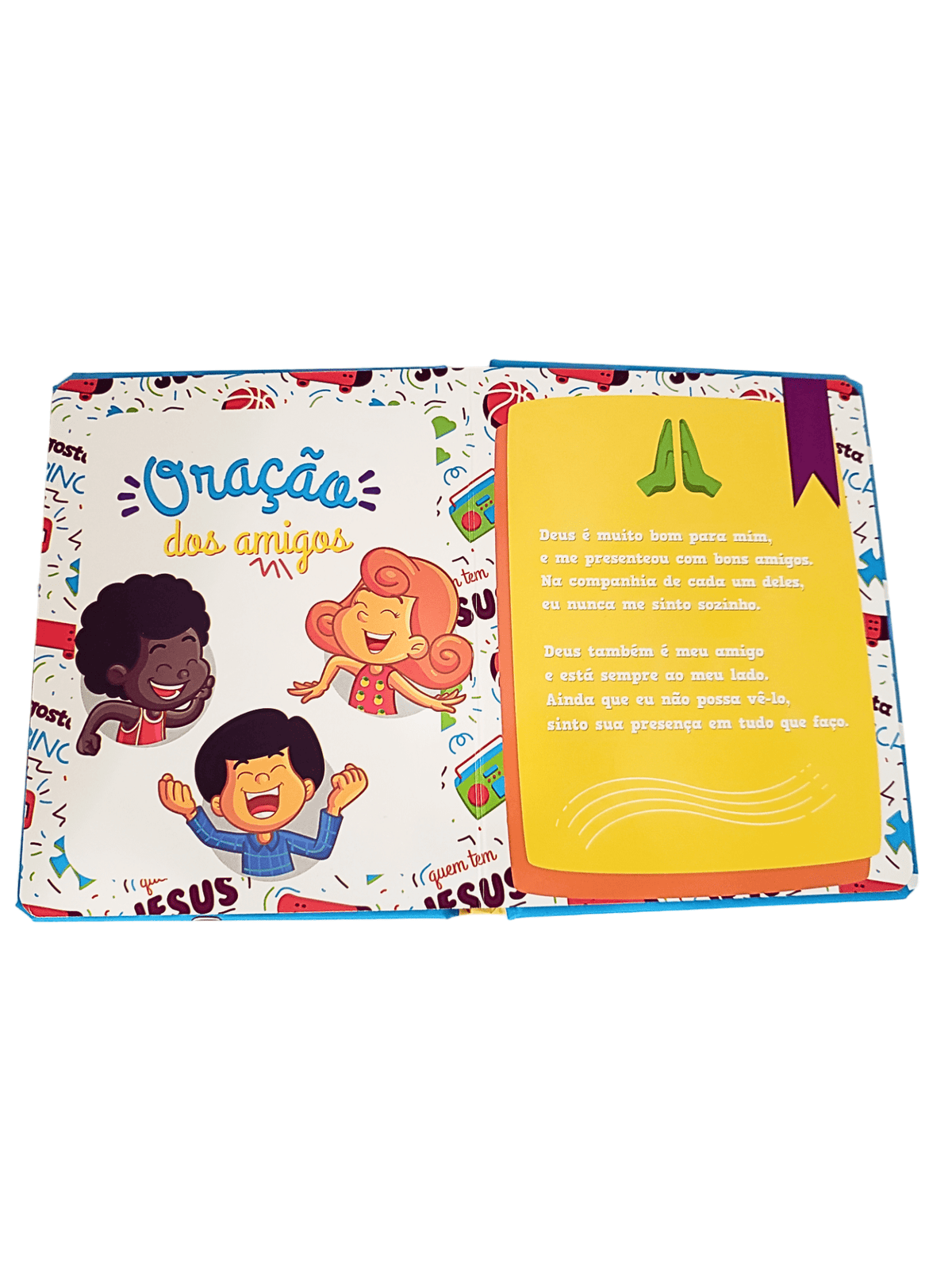 3 Palavrinhas - Vamos Orar Juntos-TerraCotta Arte Sacra