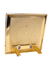 Adorno Dourado de Nossa Senhora de La Salette 9 cm-TerraCotta Arte Sacra