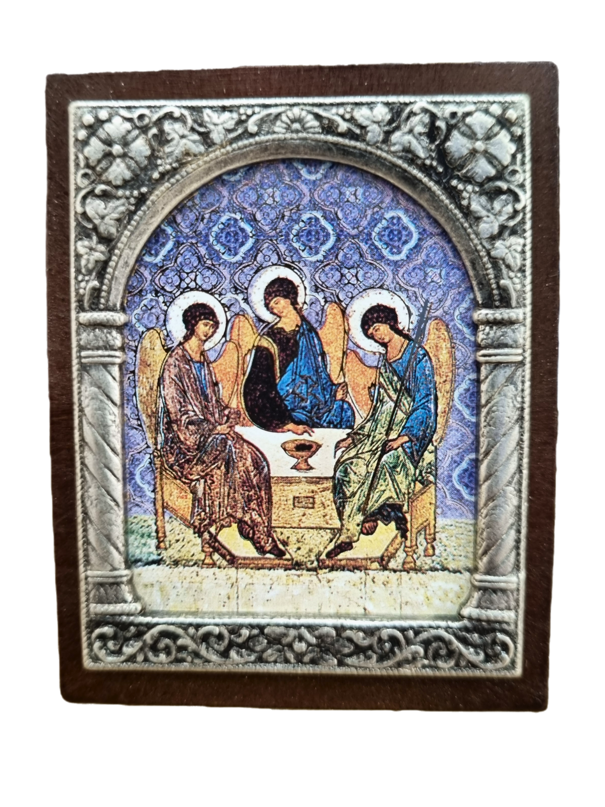 Adorno Italiano 3 Arcanjos 6 cm x 5 cm-TerraCotta Arte Sacra
