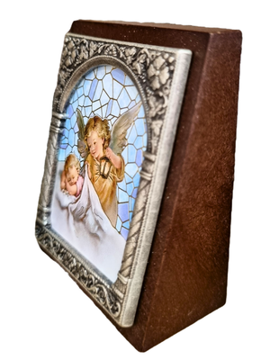 Adorno Italiano Anjo Zelador 6 cm x 5 cm-TerraCotta Arte Sacra
