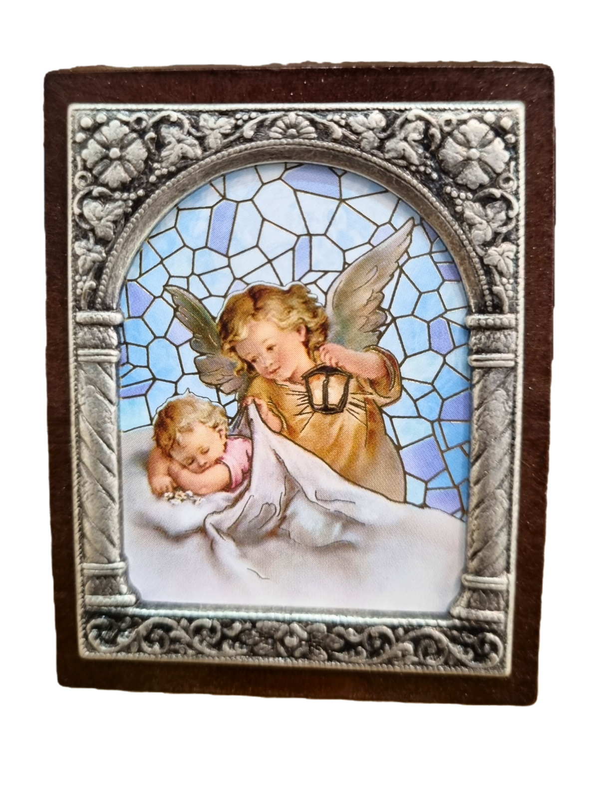 Adorno Italiano Anjo Zelador 6 cm x 5 cm-TerraCotta Arte Sacra