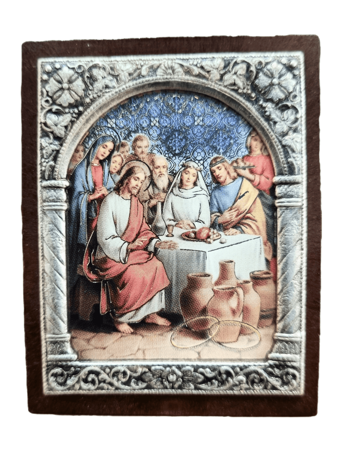 Adorno Italiano Bodas de Caná 6 cm x 5 cm-TerraCotta Arte Sacra