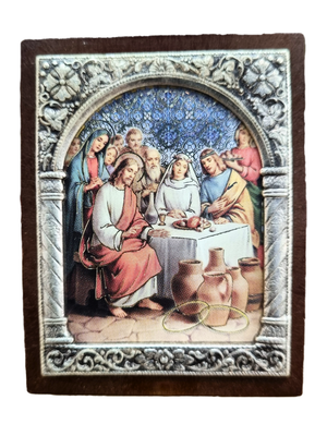 Adorno Italiano Bodas de Caná 6 cm x 5 cm-TerraCotta Arte Sacra