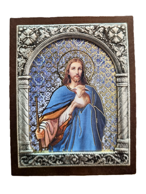 Adorno Italiano Bom Pastor 6 cm x 5 cm-TerraCotta Arte Sacra