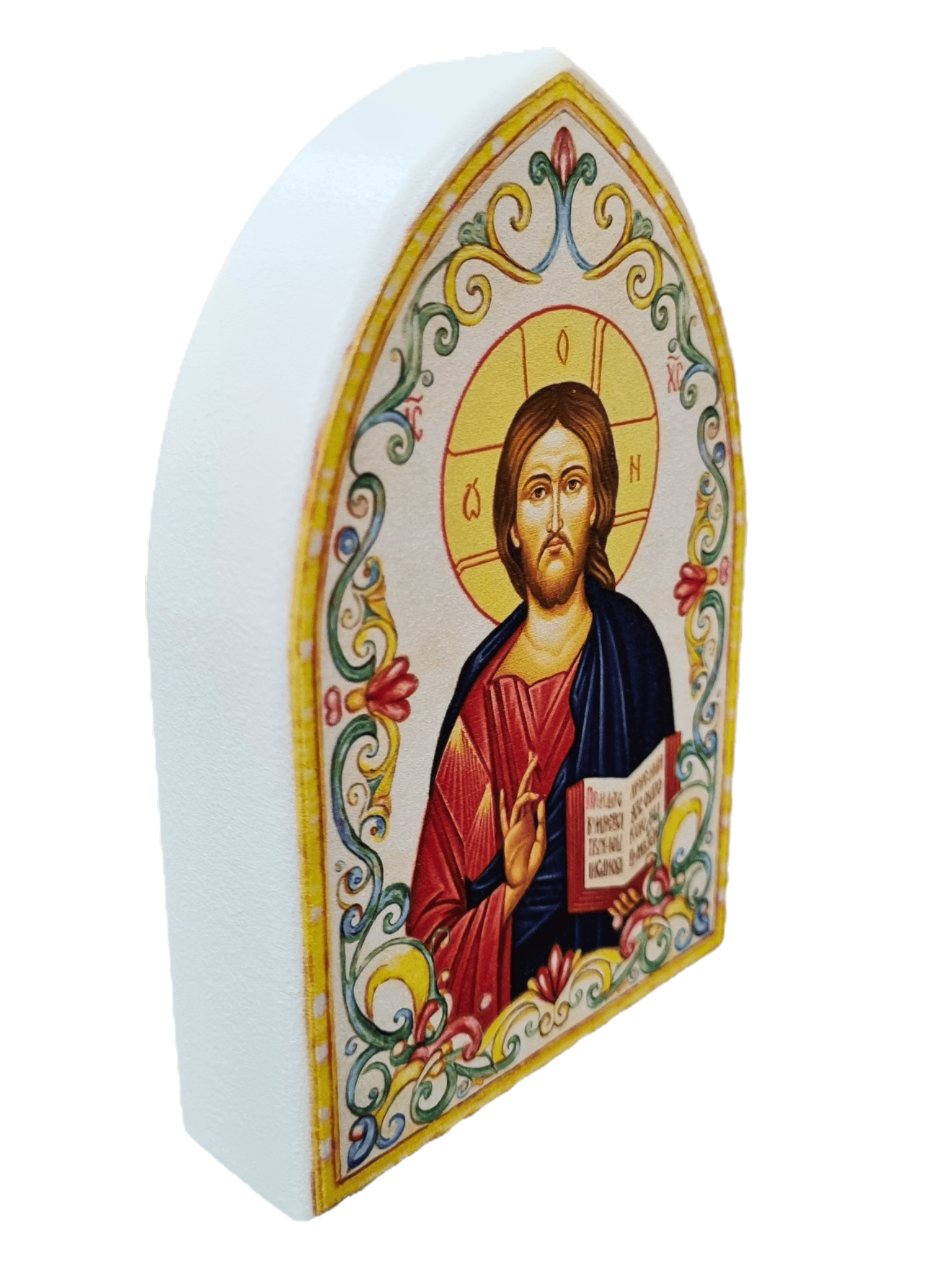 Adorno Italiano Catedral Pantocrator 13,5 cm x 9 cm-TerraCotta Arte Sacra