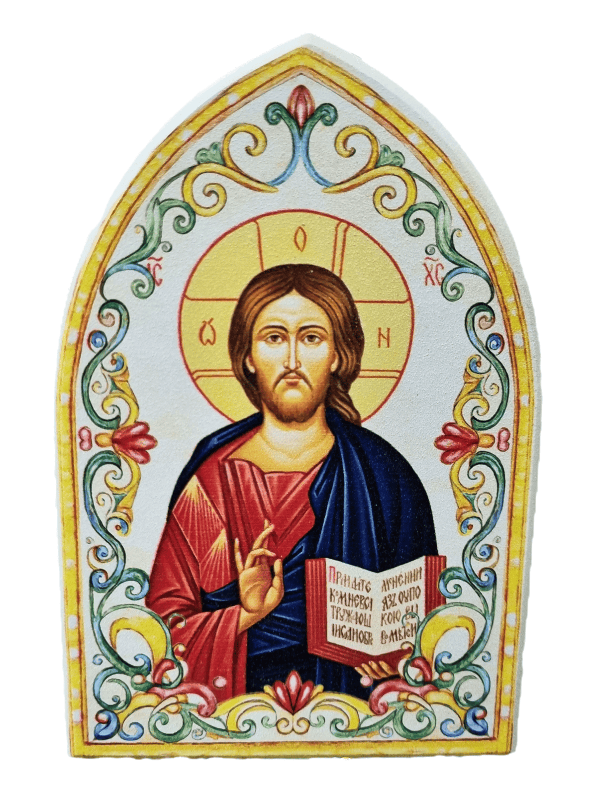 Adorno Italiano Catedral Pantocrator 13,5 cm x 9 cm-TerraCotta Arte Sacra