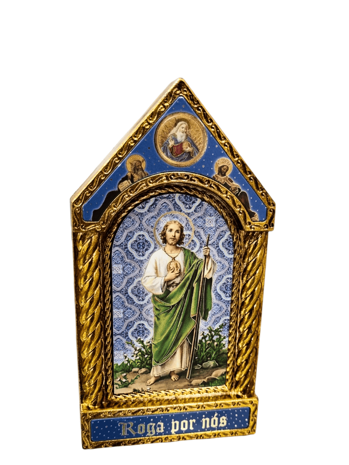 Adorno Italiano Clássico São Judas Tadeu-TerraCotta Arte Sacra