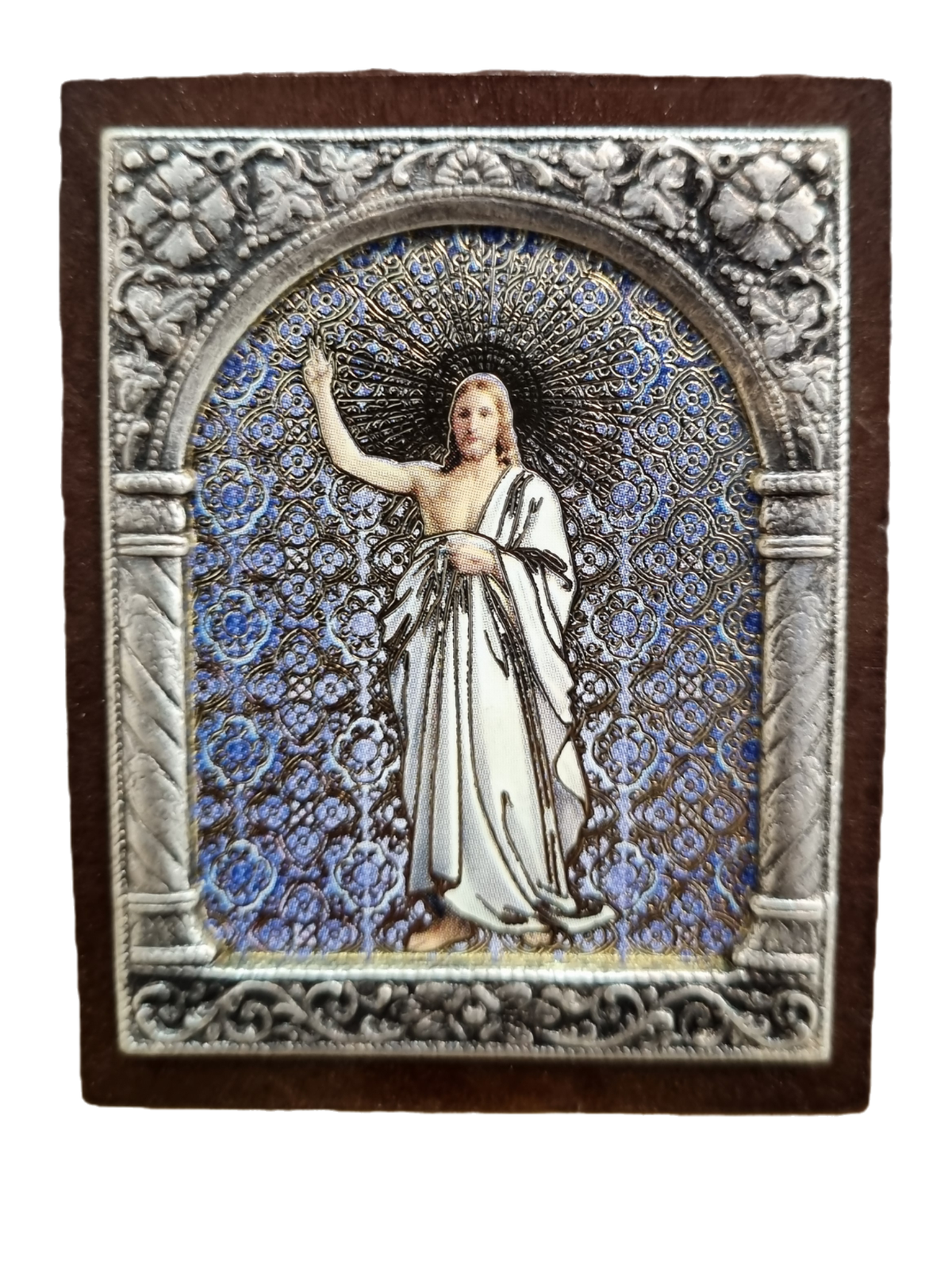 Adorno Italiano Cristo Ressucitado 6 cm x 5 cm-TerraCotta Arte Sacra
