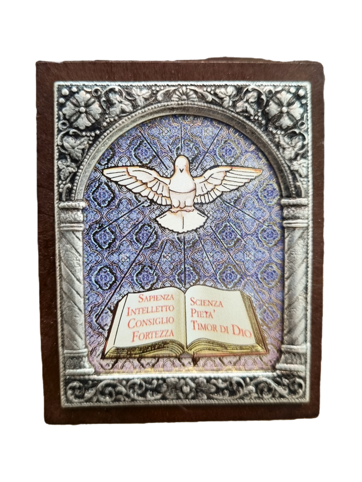 Adorno Italiano Espirito Santo 6 cm x 5 cm-TerraCotta Arte Sacra