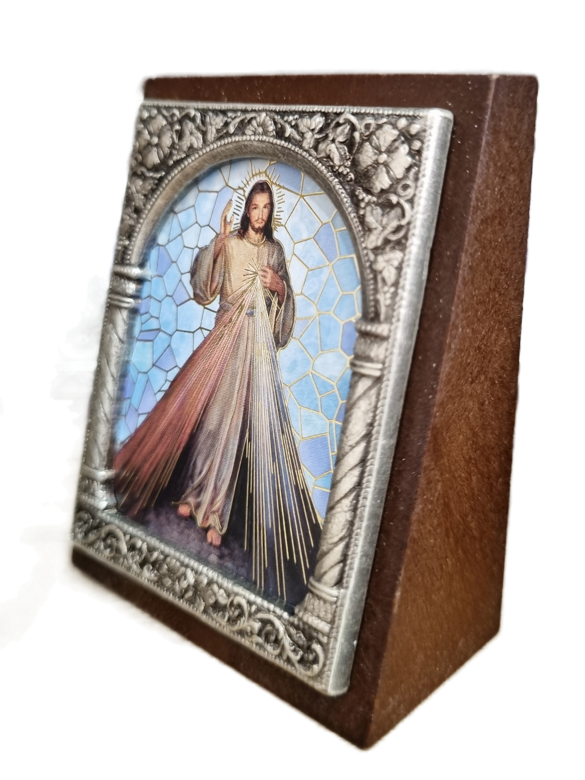 Adorno Italiano Jesus Misericordioso 6 cm x 5 cm-TerraCotta Arte Sacra