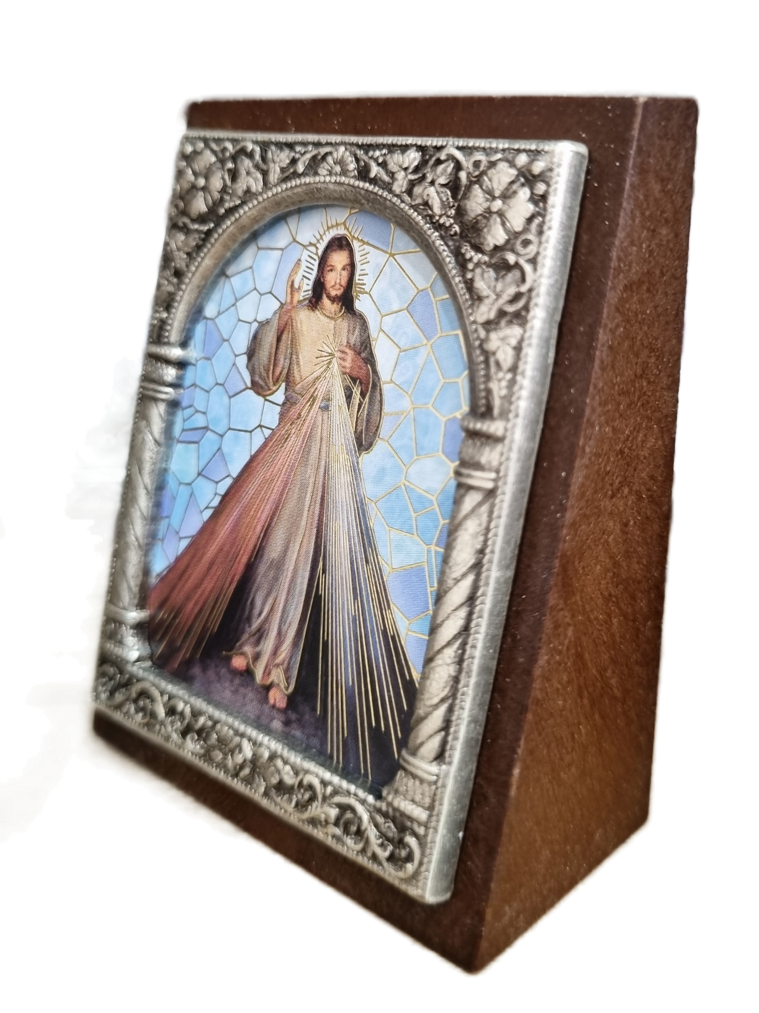 Adorno Italiano Jesus Misericordioso 6 cm x 5 cm-TerraCotta Arte Sacra